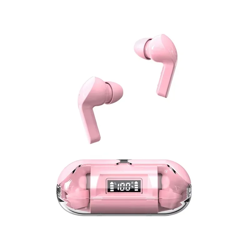 TWS Headphones Earbuds Bluetooth Earphones Wireless Headset Wholesale New Women Sport Men Smart Display Stereo Microphone