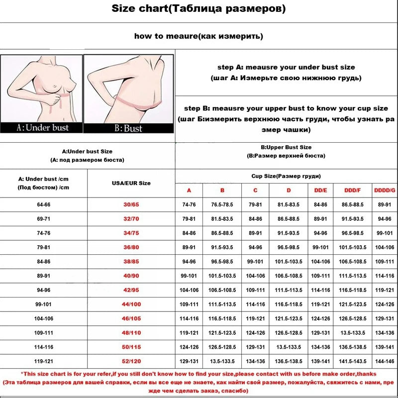 2022 New Sexy Bra Sets For Womens 34/75 36/80 38/85 40/90 42/95 BCDE Cup Large Size Lingerie Embroidery Push Up Ladies Underwear