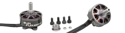 4pcs SUN FUN 2207 1750KV 2450KV 2750KV CW Thread FPV Racing Brushless Motor For RC Drone Quadcopter Spare Parts