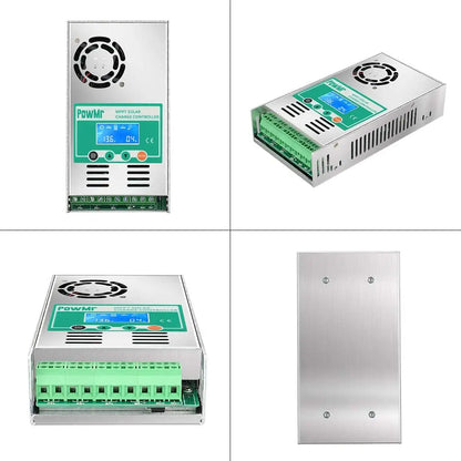 PowMr MPPT 60A Solar Charge Controller 12V 24V 36V 48V Auto Max PV 160VDC For Lead Acid Lithium Battery