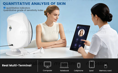 AISIA Q1 3D AI Facial Skin Analyzer Detection Skin Problem Diagnosis 8 Spectrum Professional Analysis Beauty Salon Equipment