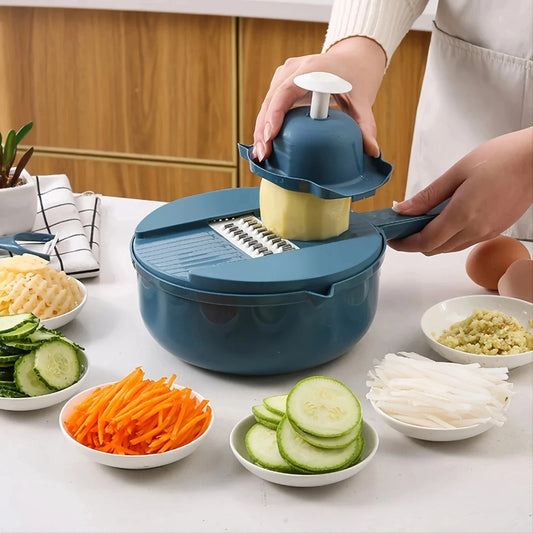 9 in 1 Vegetable Cutter Multi-Functional Potatoes