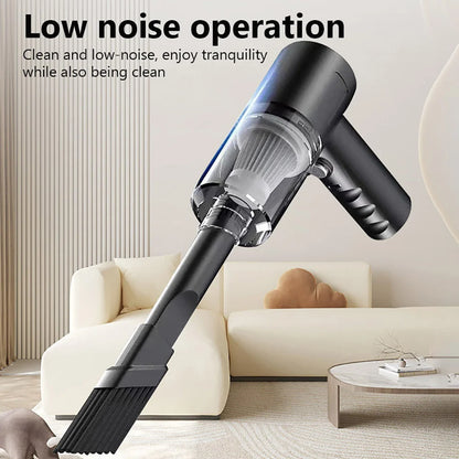 USB Charging Handheld Vacuum Cleaner, High Power Strong Suction Full Automatic Portable Mini Vacuum for Car, Home Daily Cleaning