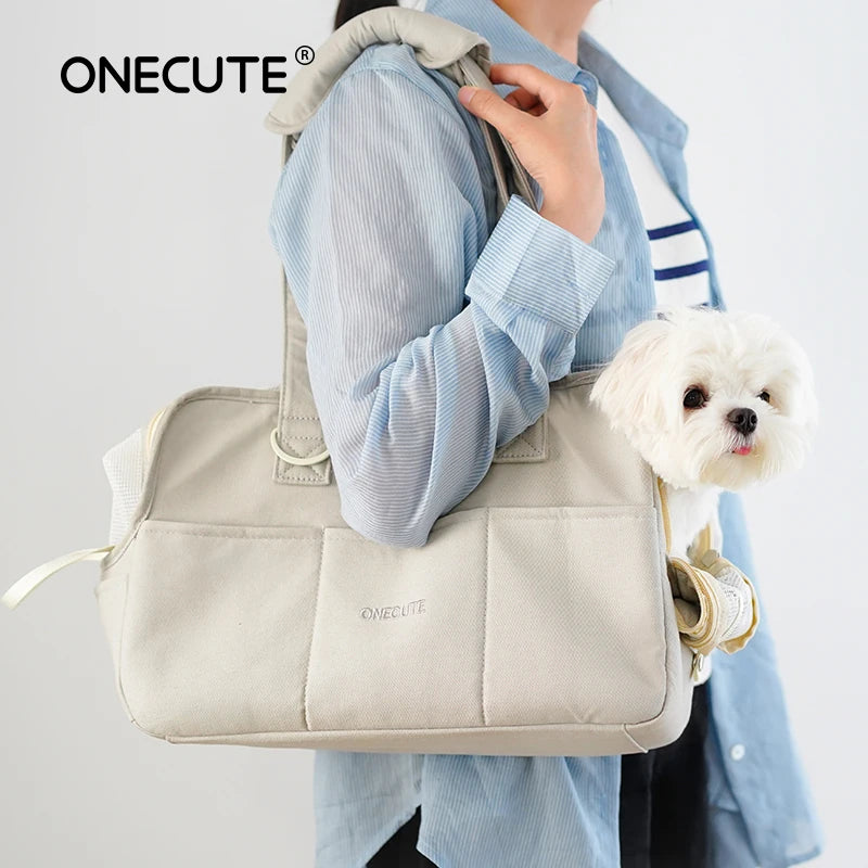 Puppy Go Out Portable Shoulder Handbag Dog Bag Pet Cat Chihuahua Yorkshire Dog Supplies Suitable For Small Dogs Dog Carrier