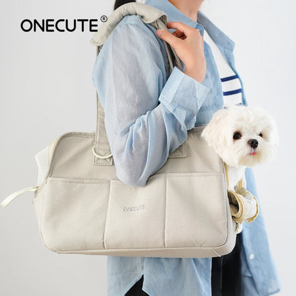 Puppy Go Out Portable Shoulder Handbag Dog Bag Pet Cat Chihuahua Yorkshire Dog Supplies Suitable For Small Dogs Dog Carrier