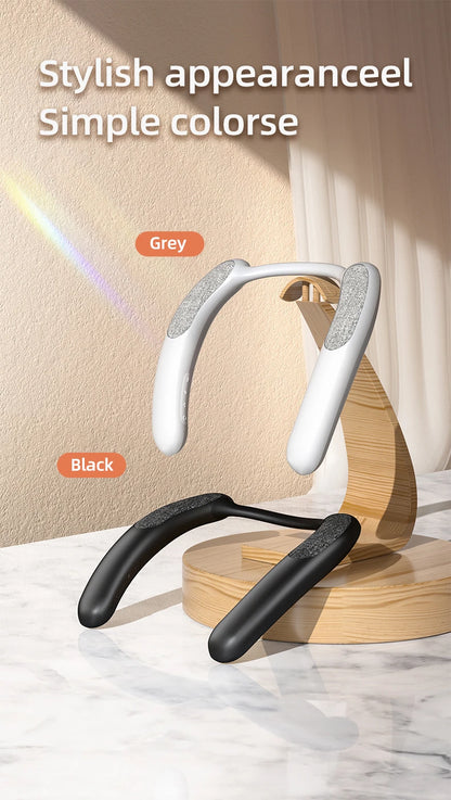Rockmia EBS-910 New Wearable Wireless Neckband Speaker Bluetooth 5.3 AAC Code True Wireless Stereo Music Box TF Card Slot Type C