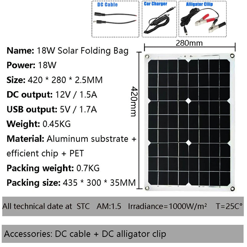 110/220V Solar Power System 18W Solar Panel Battery Charge 30A Controller 6000W 12V 220V Inverter Complete Power Generation Kit