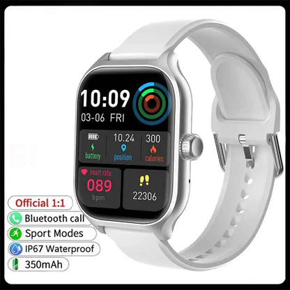 2024New 1.44" Women Smartwatch Bluetooth Call Heart Rate Blood Oxygen
