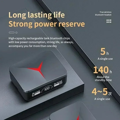 Wireless Headphones TWS Bluetooth Earphones Touch Control Sport Earbuds Hifi Stereo Gaming Headset With Mic For Smartphone