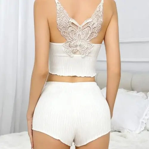 Nighty for Woman Pajamas Set Sexy Pajama Woman Sleepwear Sexy Women Nightwear Ensemble Pyjama Femme Ladies Pyjamas Sleeping Cute