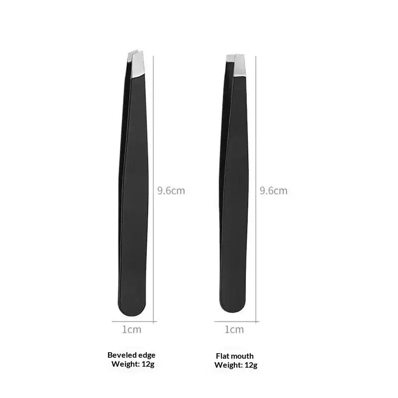 1/2Pcs Professional Grooming Eyebrow Tweezers Set Fine Hair Removal Splinter Remover for Salon Home Beauty Use