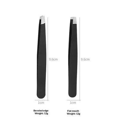 1/2Pcs Professional Grooming Eyebrow Tweezers Set Fine Hair Removal Splinter Remover for Salon Home Beauty Use