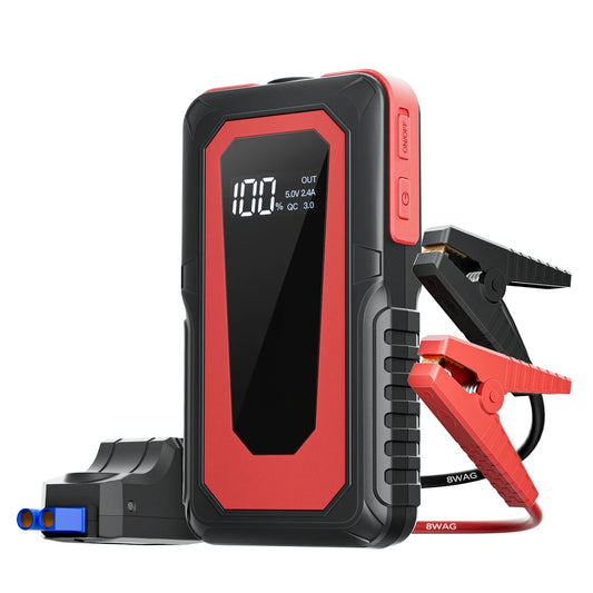 2000A Car Jump Starter Supply Battery Starter Booster Auto Starting Device Portable Power Bank 12V Battery Jump Starter