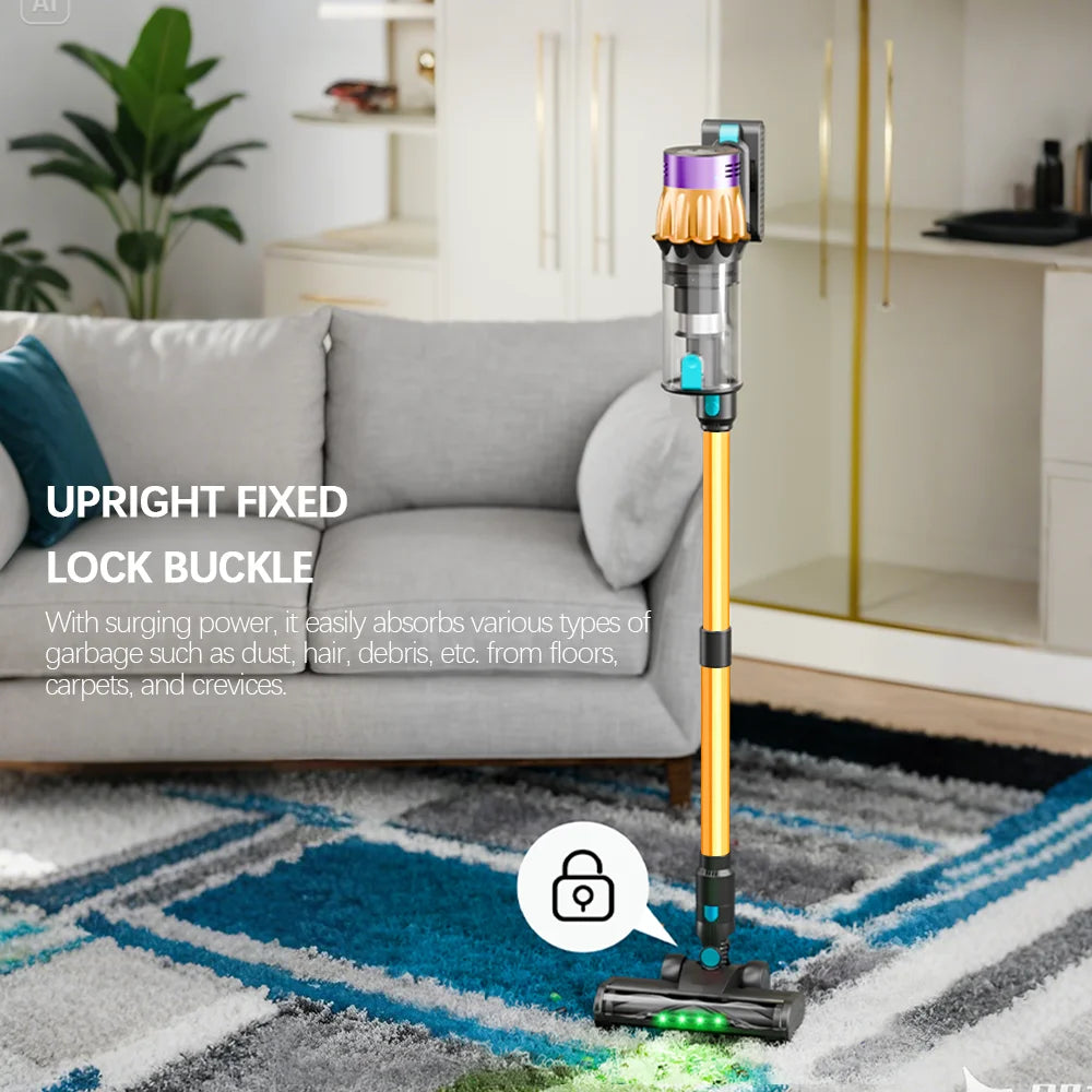 COTIAR V22 Cordless Vacuum Cleaner 650W 55000PA Home Appliance Handheld Vacuum Cleaner Cleaning Supplies Removable Battery