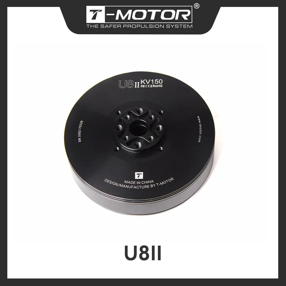 T-MOTOR U8 II KV85 Brushless motor Industry Waterproof UAV Motor with 7.1kg Max Thrust For UAV Helicopter Multirotor RC Drone