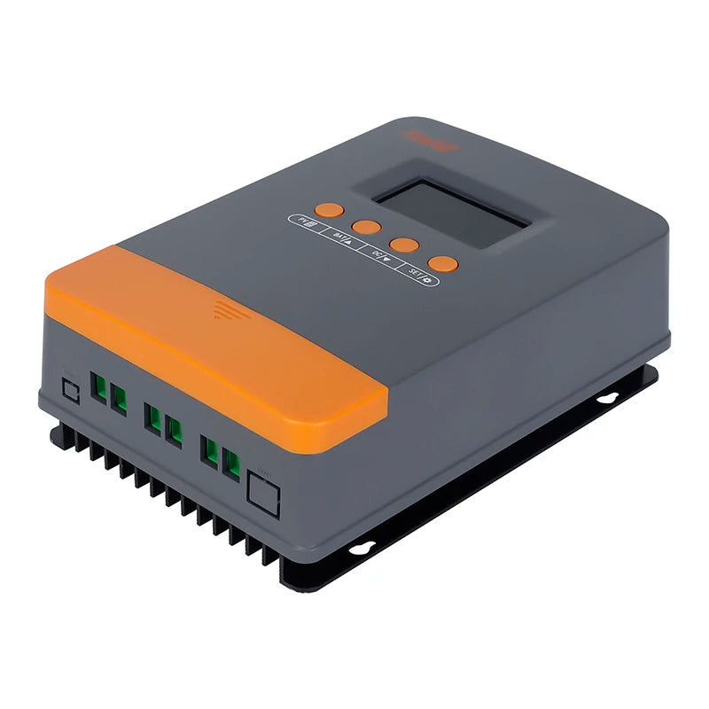 PowMr MPPT 25A 35A 45A Solar Charge Controller 12V 24V Auto Multi-Battery Compatibility & Protection Max PV 100V for Solar Home