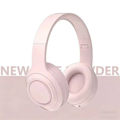 Over Ear HIFI Stereo Headsets Wireless Bluetooth Headphones Sports Gaming Earphones with HD Mic Support TF/AUX noise reduction