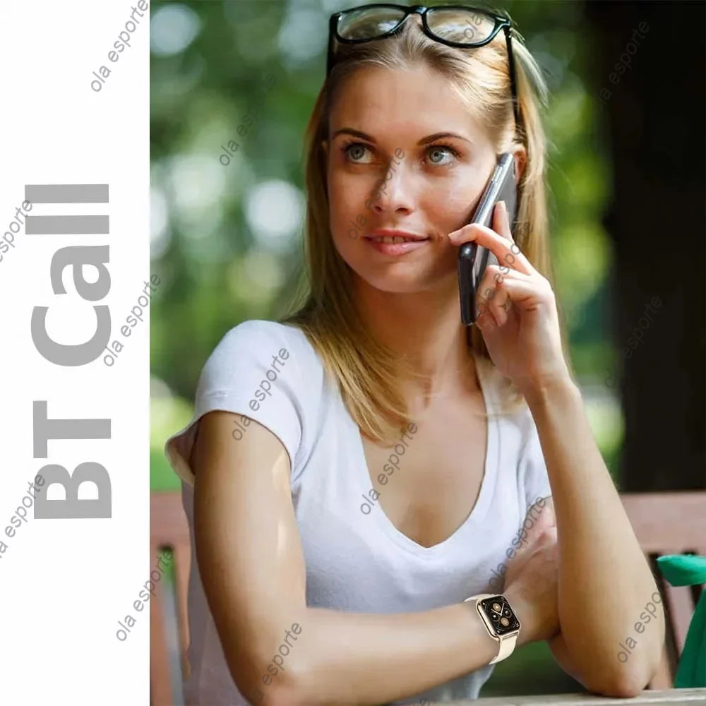 2024New 1.44" Women Smartwatch Bluetooth Call Heart Rate Blood Oxygen