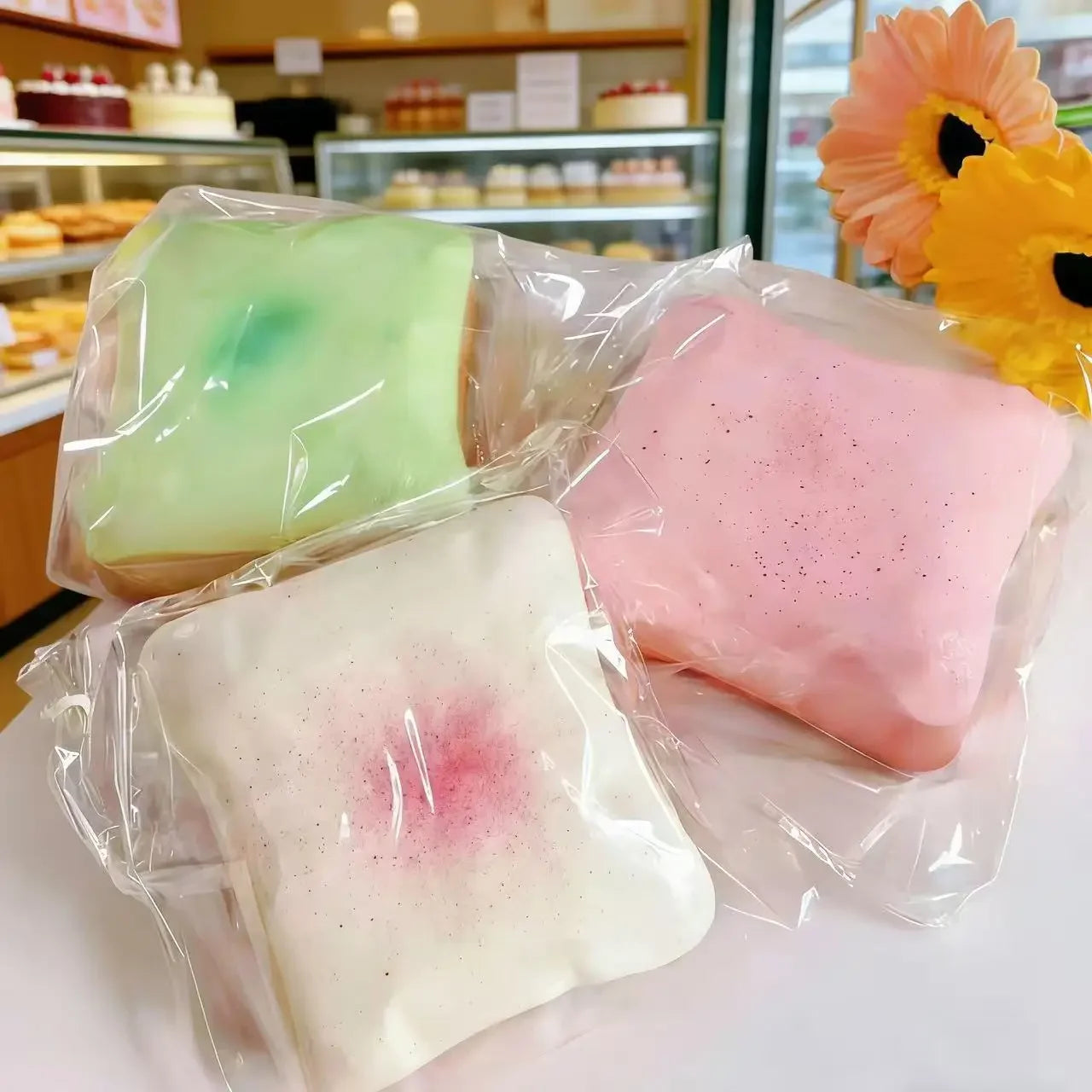 14 Styles Mixed Squishy Toys Bread Butter Cheese Fruit Series Slow Rebound Squeeze Stress Balls Cute Food Fidget Toy Anxiety Relief Decompression Gift For Kids Adults