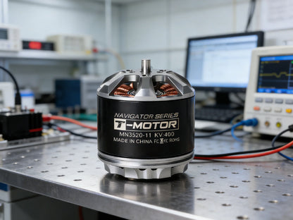 T-MOTOR MN3520 KV400 Brushless Motor 4-8S LiPo 1140W Max Power 38A Max Current High Quality for RC Drone Multicopter UAV