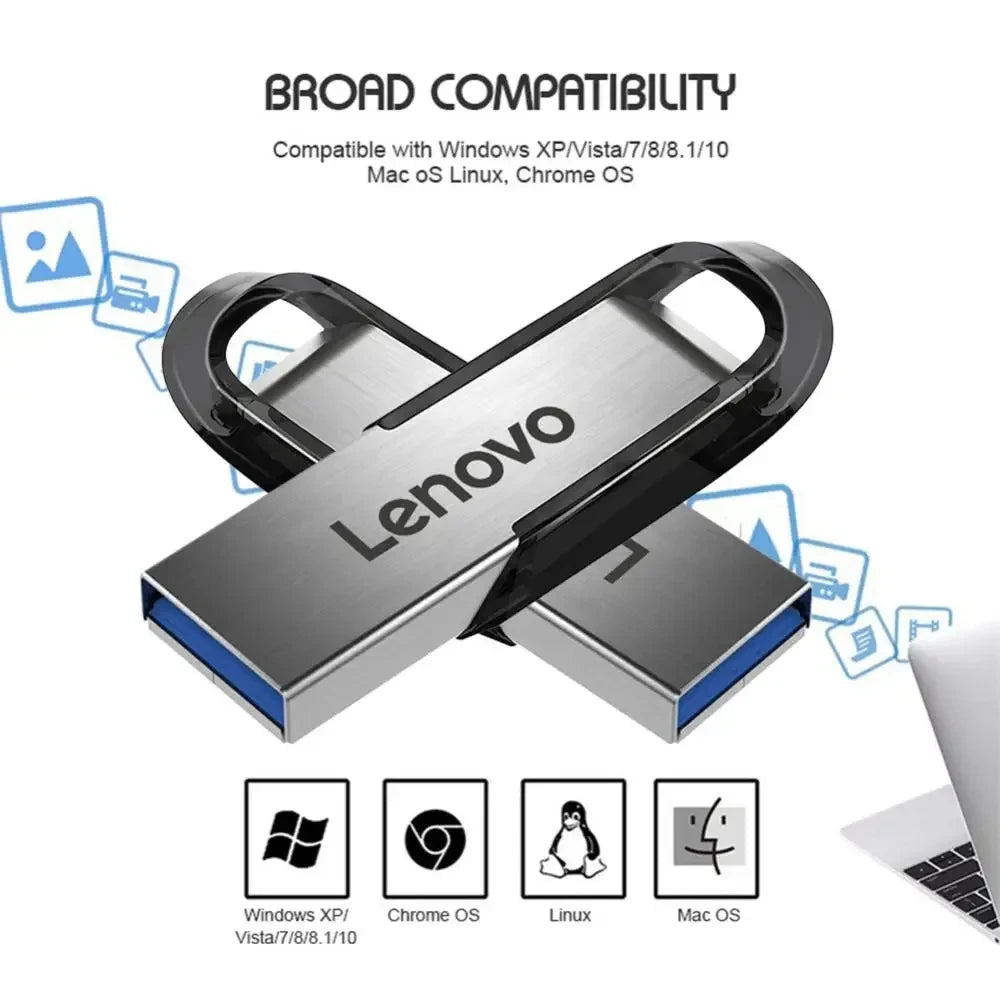 High Speed Pendrive USB Flash Drive Metal U Disk 128GB 256GBType-C Memory Stick 512GB Waterproof Storage PC Phone Data Transfer