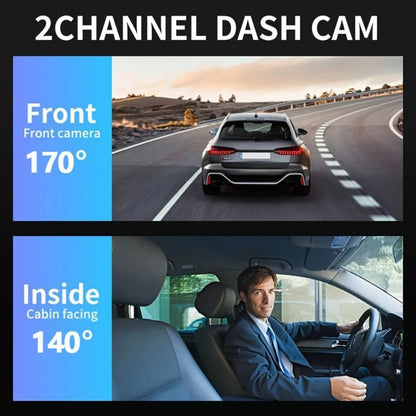 Dual Lens Car DVR FHD 1920*1080P Dash Camera Cabin Dashcam Vehicle Video Dash Cam Drive Recorder Interior Mini Dvrs Black Box