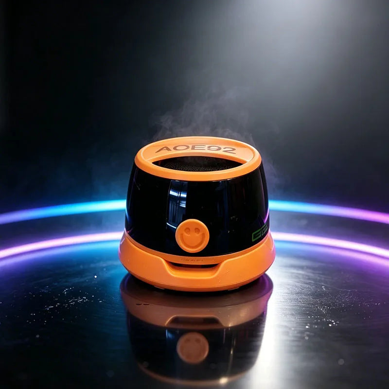 Magnetic phone magnetic bathroom waterproof Bluetooth speaker mini portable subwoofer phone holder 2-in-1