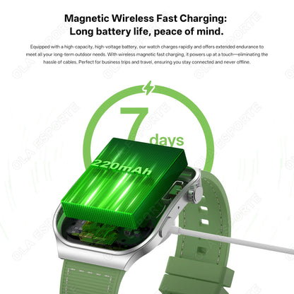 Watch Heart Rate Health Monitoring Watches Wireless BT Call Outdoor Sports Smartwatch HW12