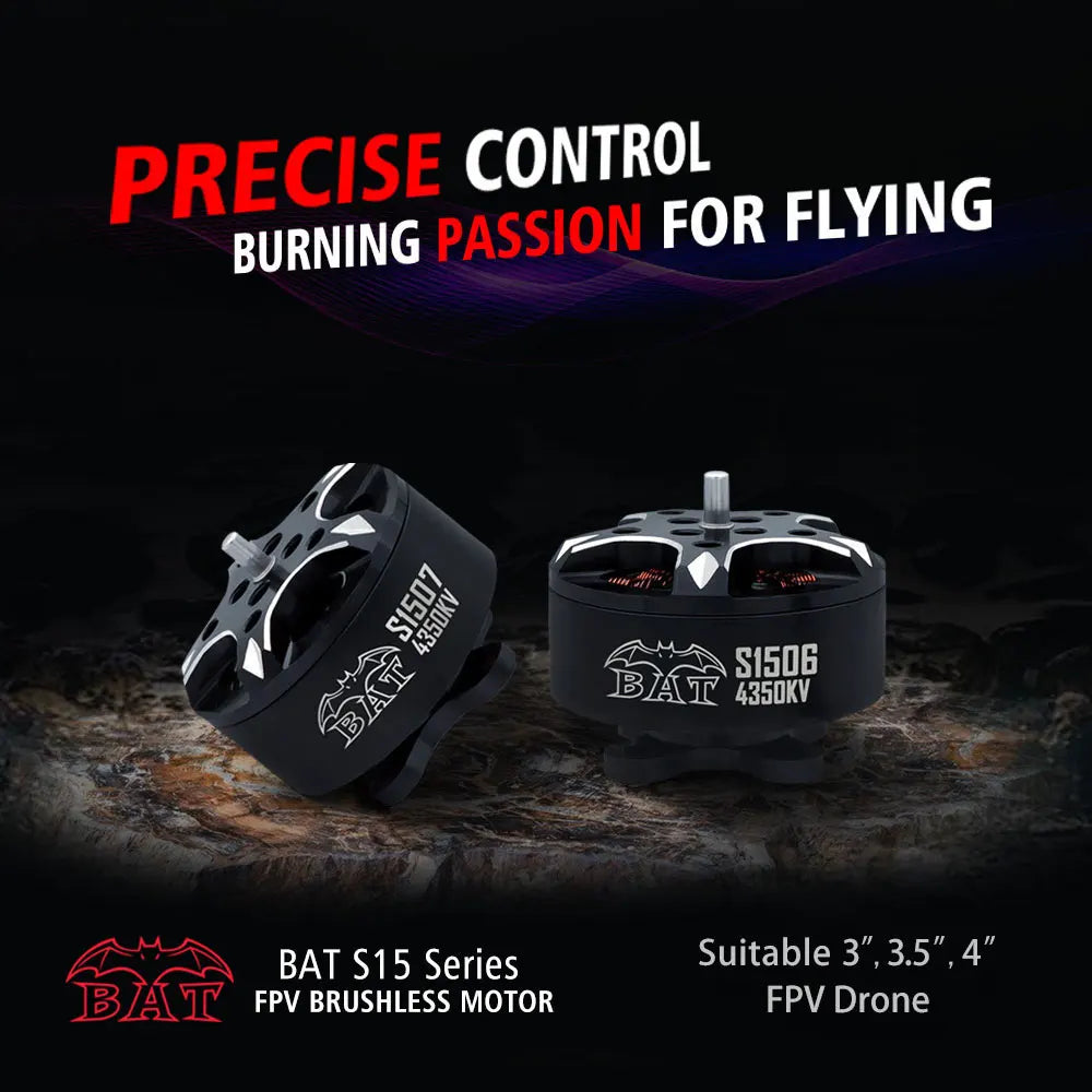 4pc SURPASS HOBBY S1504 S1505 S1506 S1507 2950KV 3950KV High Quality Violent Brushless Motor 3 Inch Cross Motor for RC FPV Drone