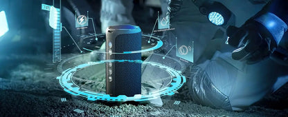 Ortizan Wireless Bluetooth Speaker with 40W HD Sound and Bass, IPX7 Waterproof,30H Playtime, Bluetooth 5.3, Handsfree, TF/AUX in