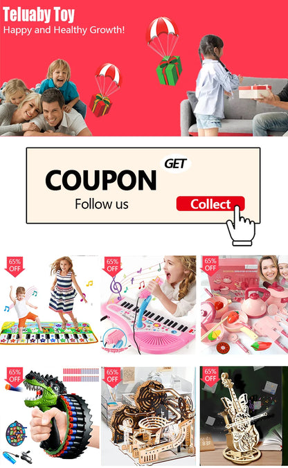 Musical Jump Sports Toys Toss Ring Game Toy and Rocket Launcher for Kids Ladybug Multifunction Outdoor Machine Gifts