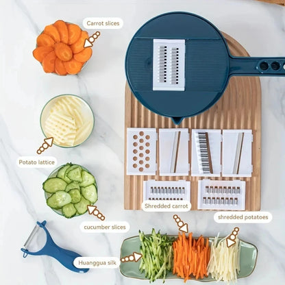 9 in 1 Vegetable Cutter Multi-Functional Potatoes
