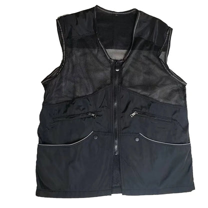 Breathable Dog Trainer Vest Grab-Proof Mesh Large Pocket Multifunctional Dog Training Clothes German Shepherd Dog Training Suppl