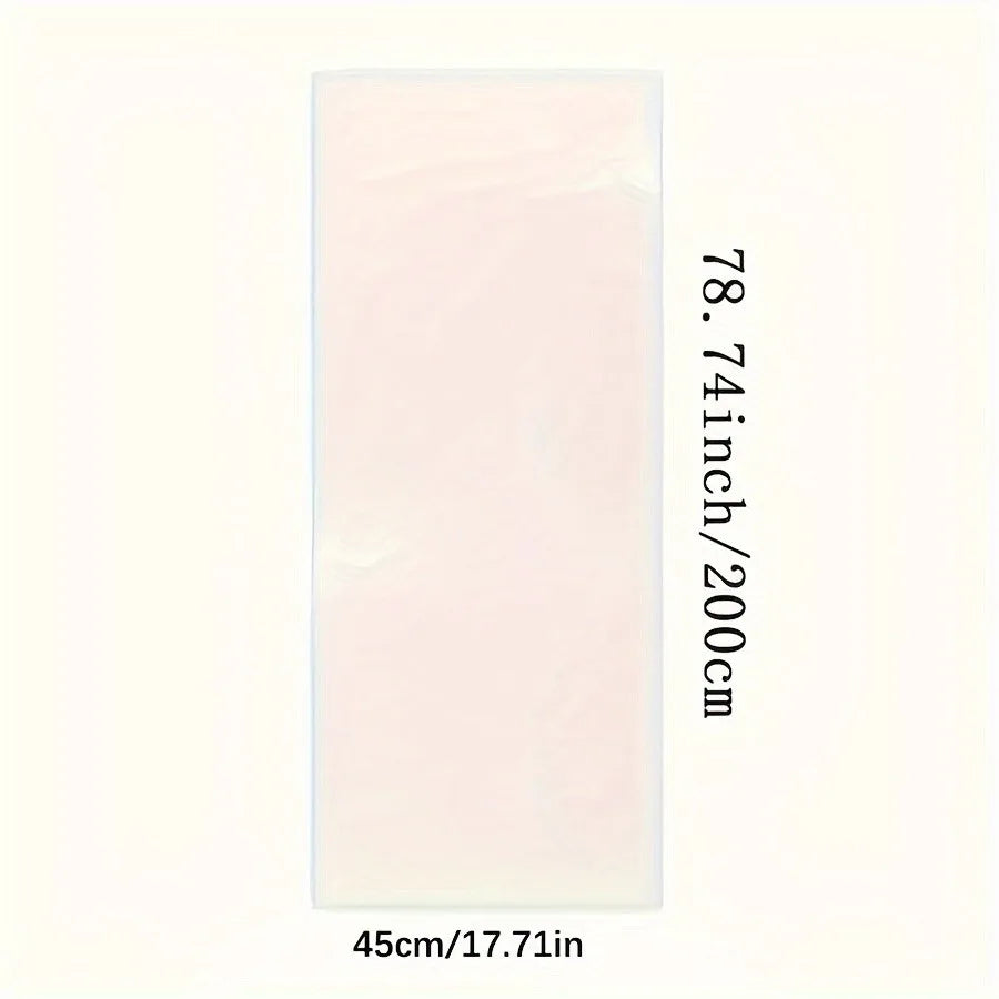 2m Long Transparent Kitchen Oil Proof Film - High Temperature Resistant Electrostatic Adsorption Stove Protective Film Wallpaper