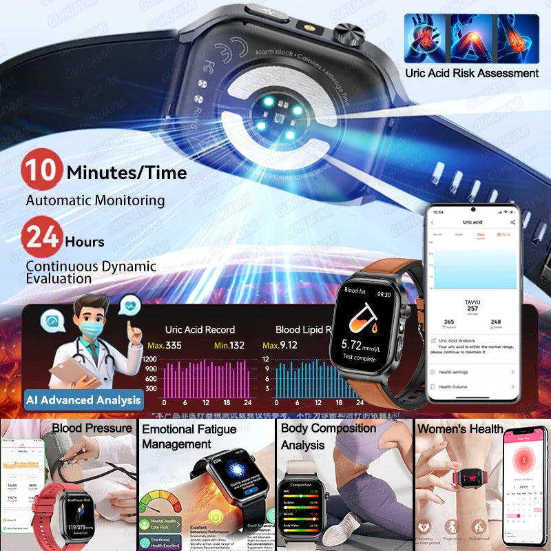 P Health Sport HD AMOLED Screen Call Smart Watches man woman