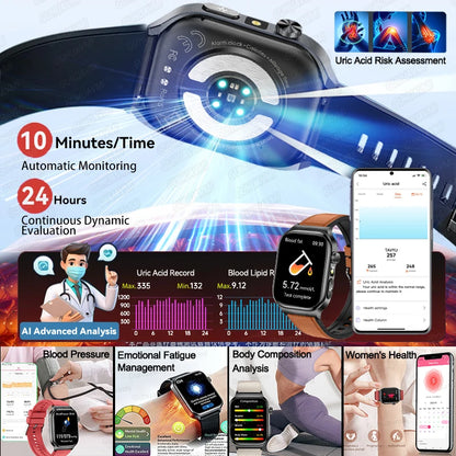 P Health Sport HD AMOLED Screen Call Smart Watches man woman