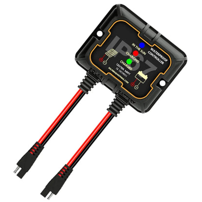 IP67 Waterproof For MPPT Solar Charge Controller 10A 12V For Lithium Batteries Solar Panel Charging Controller