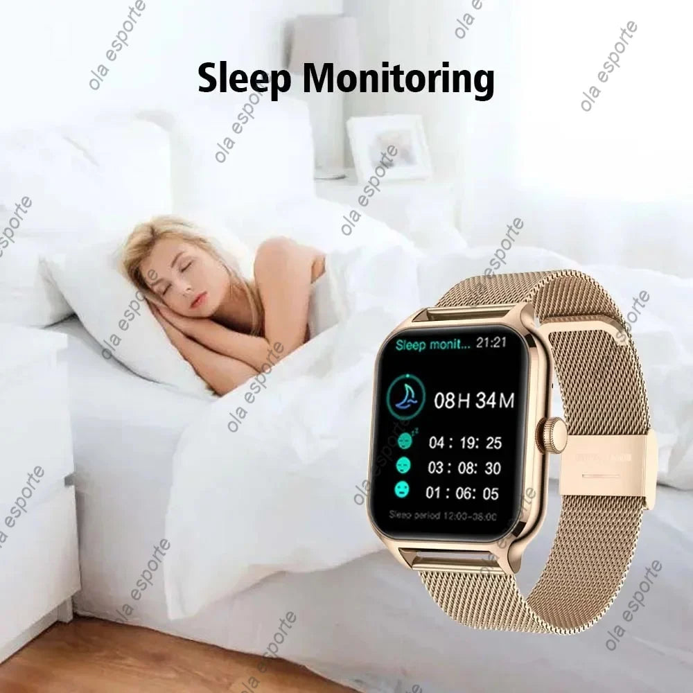 2024New 1.44" Women Smartwatch Bluetooth Call Heart Rate Blood Oxygen