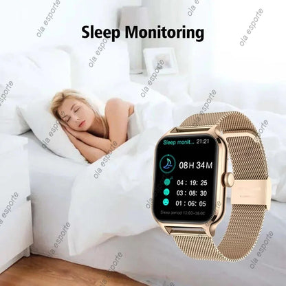 2024New 1.44" Women Smartwatch Bluetooth Call Heart Rate Blood Oxygen