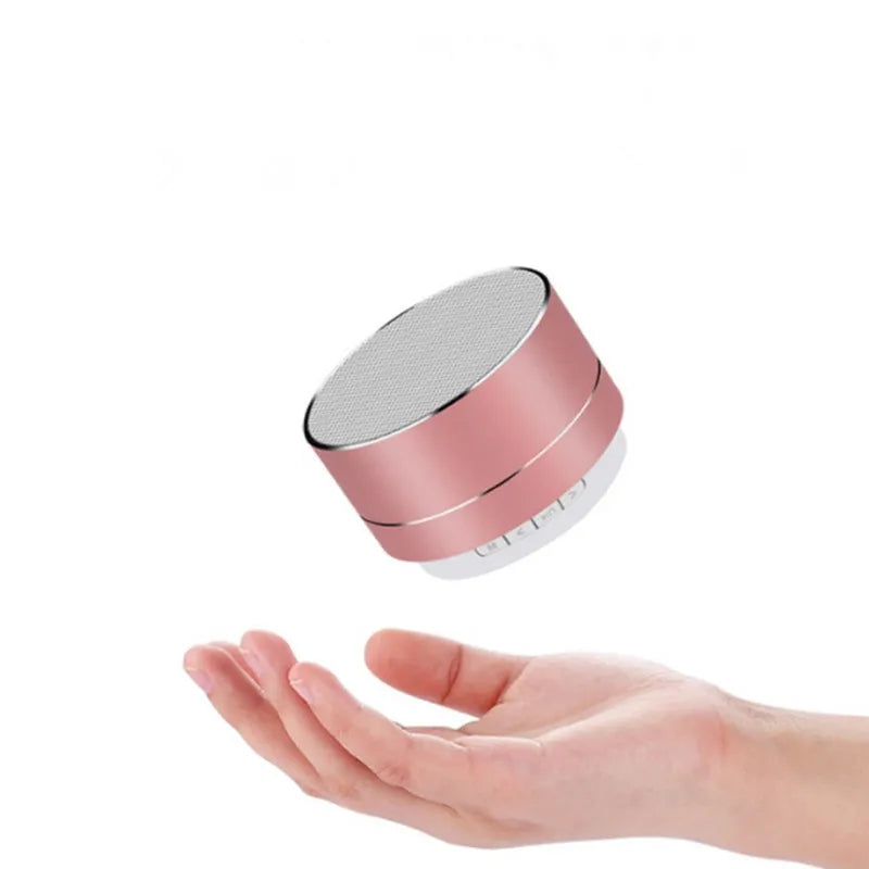 A10 Outdoor Subwoofer Mini Portable Speaker FM Radio Music Speaker Aluminum Alloy Wireless Bluetooth Small Speaker For Outdoor