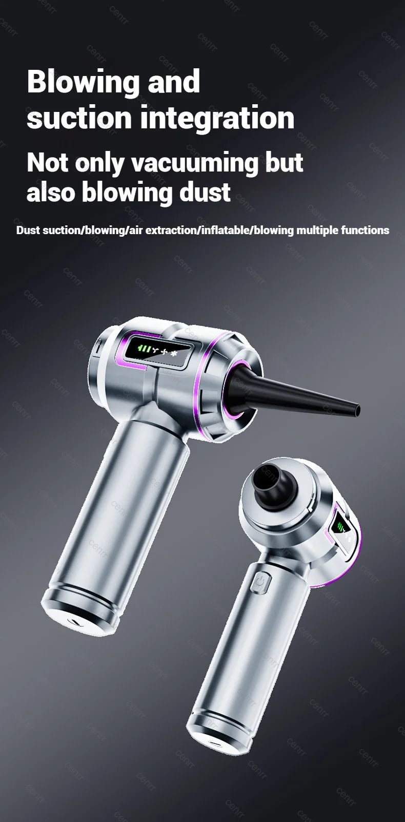 Car Vacuum Cleaner 998000PA Cordless Powerful Portable Mini Car Vacuum Cleaner for Home Handheld Blower Car Cleaner