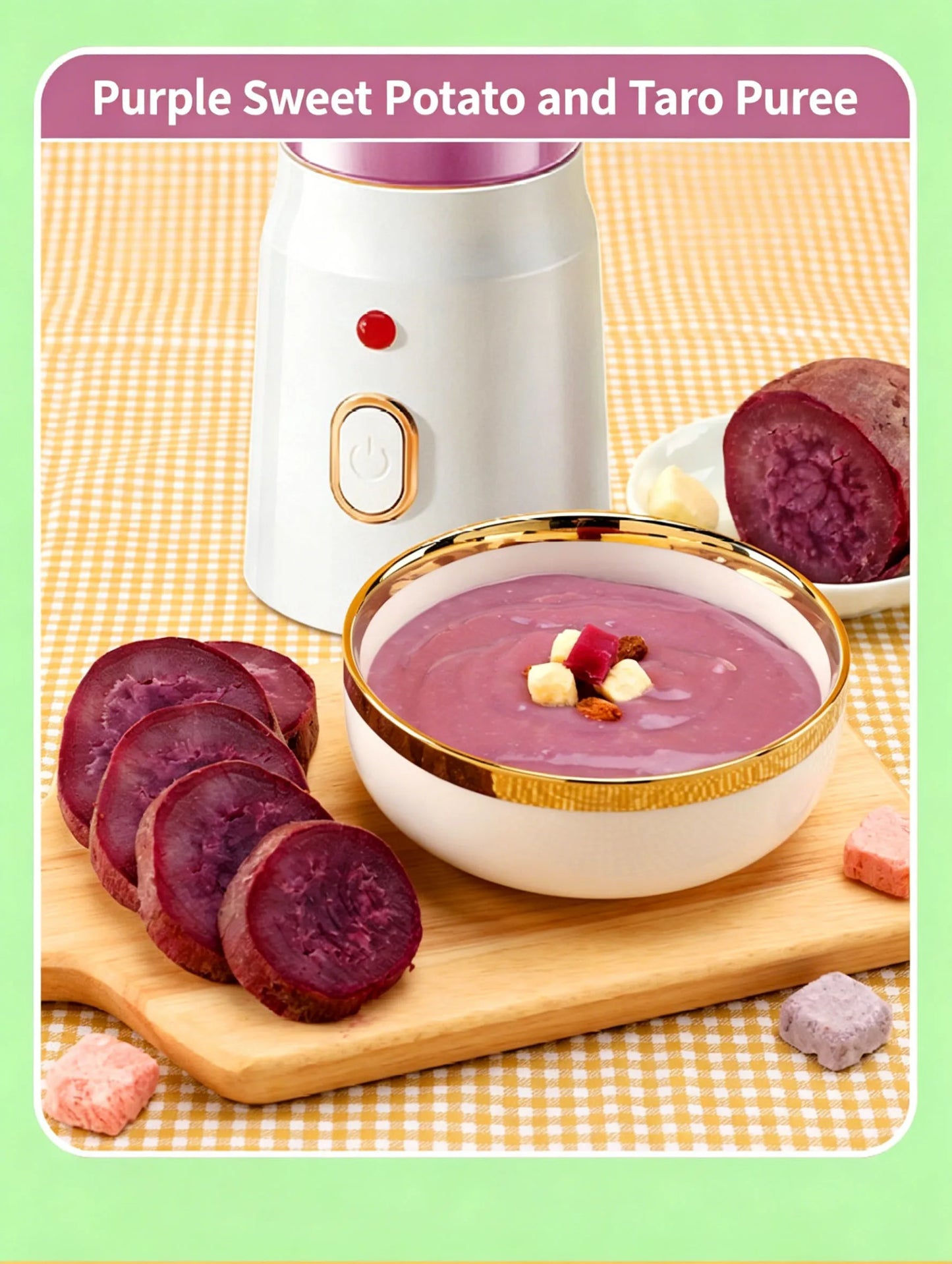 Portable Fruit Juicer Blenders Outdoor Personal Electric Mini Bottle Home USB Charge 10 Blades Double Cup Juicer Machine