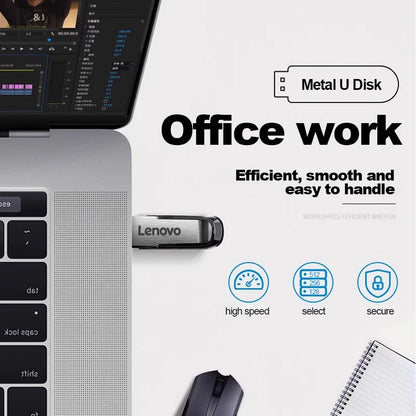 High Speed Pendrive USB Flash Drive Metal U Disk 128GB 256GBType-C Memory Stick 512GB Waterproof Storage PC Phone Data Transfer
