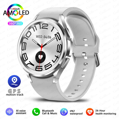 Men's Outdoor Sports 100+ Sport Modes IP68 Waterproof Watch AMOELD HD Screen Smartwatch
