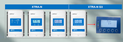 EPEVER XTRA4215NG3BLE XTRA4210G3 Without BLE 40A MPPT Solar Charge Controller Battery 12V 24V Max PV Input 150V