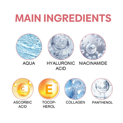 5 In 1 Fade fine lines Firming Face Serum Blemish Pigmentation Reducing Beauty Serum Removal Moisturising Skin Firming Blemish