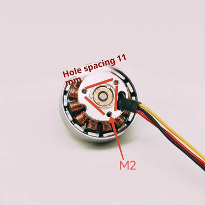 1Pcs RC Drone FPV Quadcopter Aircraft Engine Accessories Used 1200KV Mini 2204 2S-3S 3-phase Brushless Motor High Speed