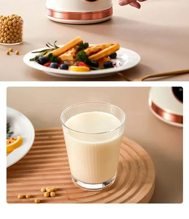 TINSOL 1500ml Multifunctional Wall Breaker 10 Blade Blender 304 Stainless Steel Inner Soymilk Maker Breakfast Machine