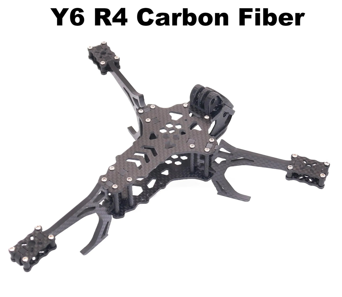 Y6R4 4inch FPV Drone Frame Kit Carbon Fiber Racing Drone Quadcopter Freestyle INAV Beatflight F722 Ardupilot Flight Control