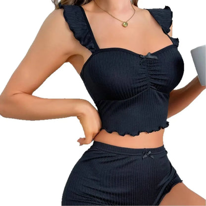 Nighty for Woman Pajamas Set Sexy Pajama Woman Sleepwear Sexy Women Nightwear Ensemble Pyjama Femme Ladies Pyjamas Sleeping Cute